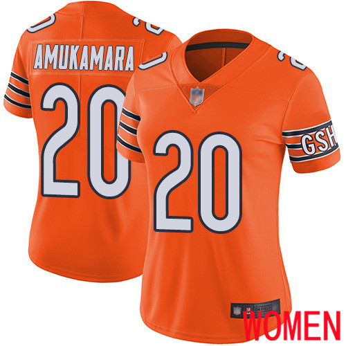 Chicago Bears Limited Orange Women Prince Amukamara Alternate Jersey NFL Football 20 Vapor Untouchable